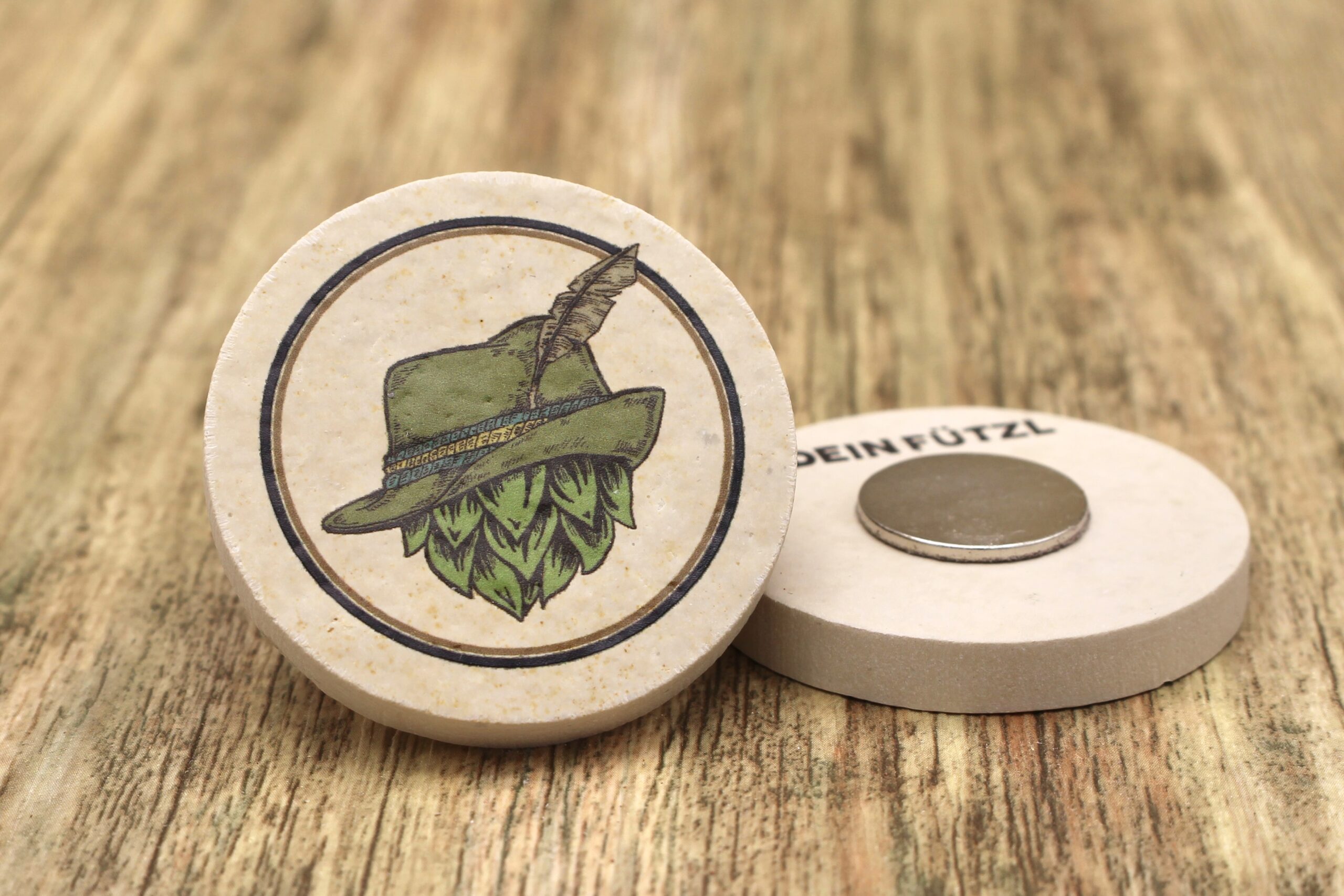 Vollgoas - Kühlschrankmagnet 48mm