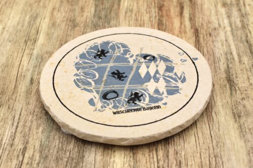 WBY - Bayernherz - Natursteinuntersetzer