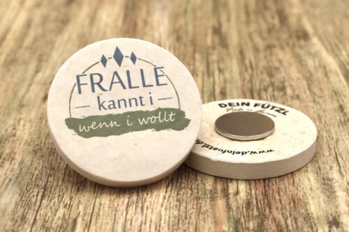 WBY Fralle kannt I - Kühlschrankmagnet 48mm