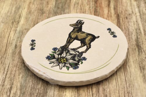 WBY- Gams - Natursteinuntersetzer