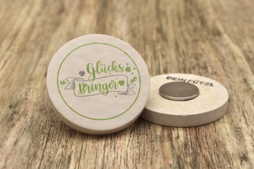 WBY Glücksbringer - Kühlschrankmagnet 48mm