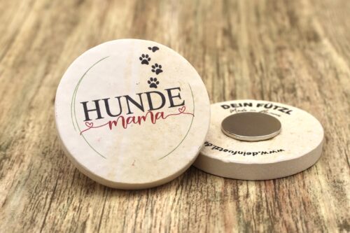 WBY Hundemama - Kühlschrankmagnet 48mm