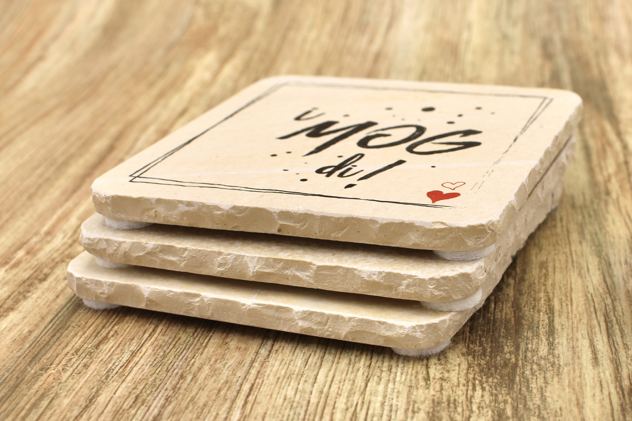 WBY - I mog Di - Natursteinuntersetzer – Bild 2