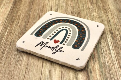 WBY - Momlife - Natursteinuntersetzer