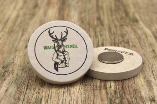 WBY Waidmannsheil - Kühlschrankmagnet 48mm