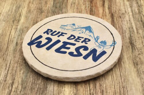 WBY - Ruf der Wiesn - Natursteinuntersetzer