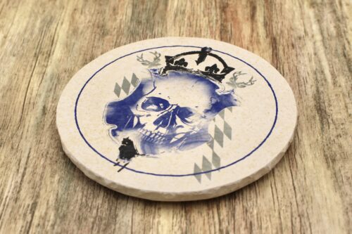 WBY - Wiesnkönig - Natursteinuntersetzer