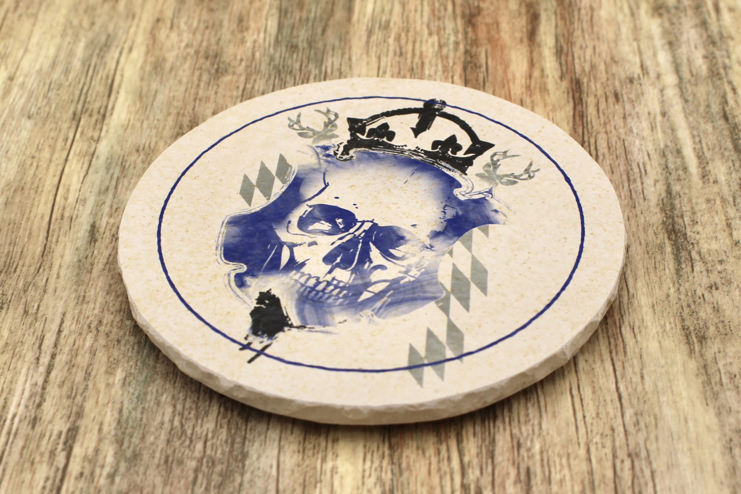 WBY - Wiesnkönig - Natursteinuntersetzer