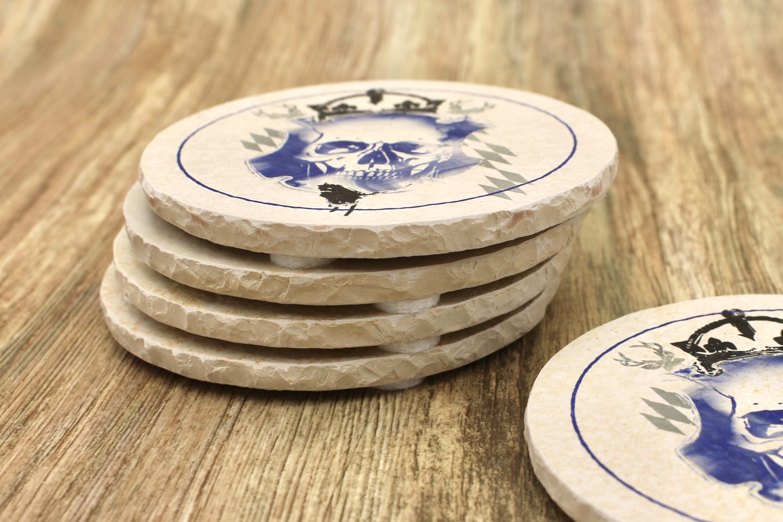 WBY - Wiesnkönig - Natursteinuntersetzer – Bild 2