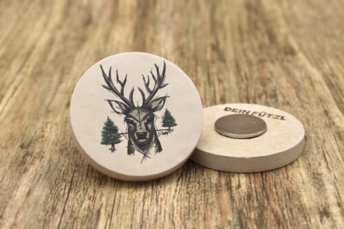 WBY Zupf Di - Kühlschrankmagnet 48mm