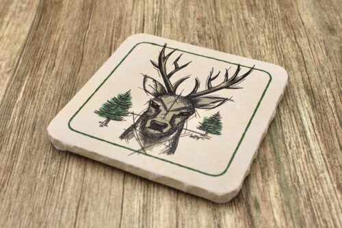 WBY - Zupf Di - Natursteinuntersetzer