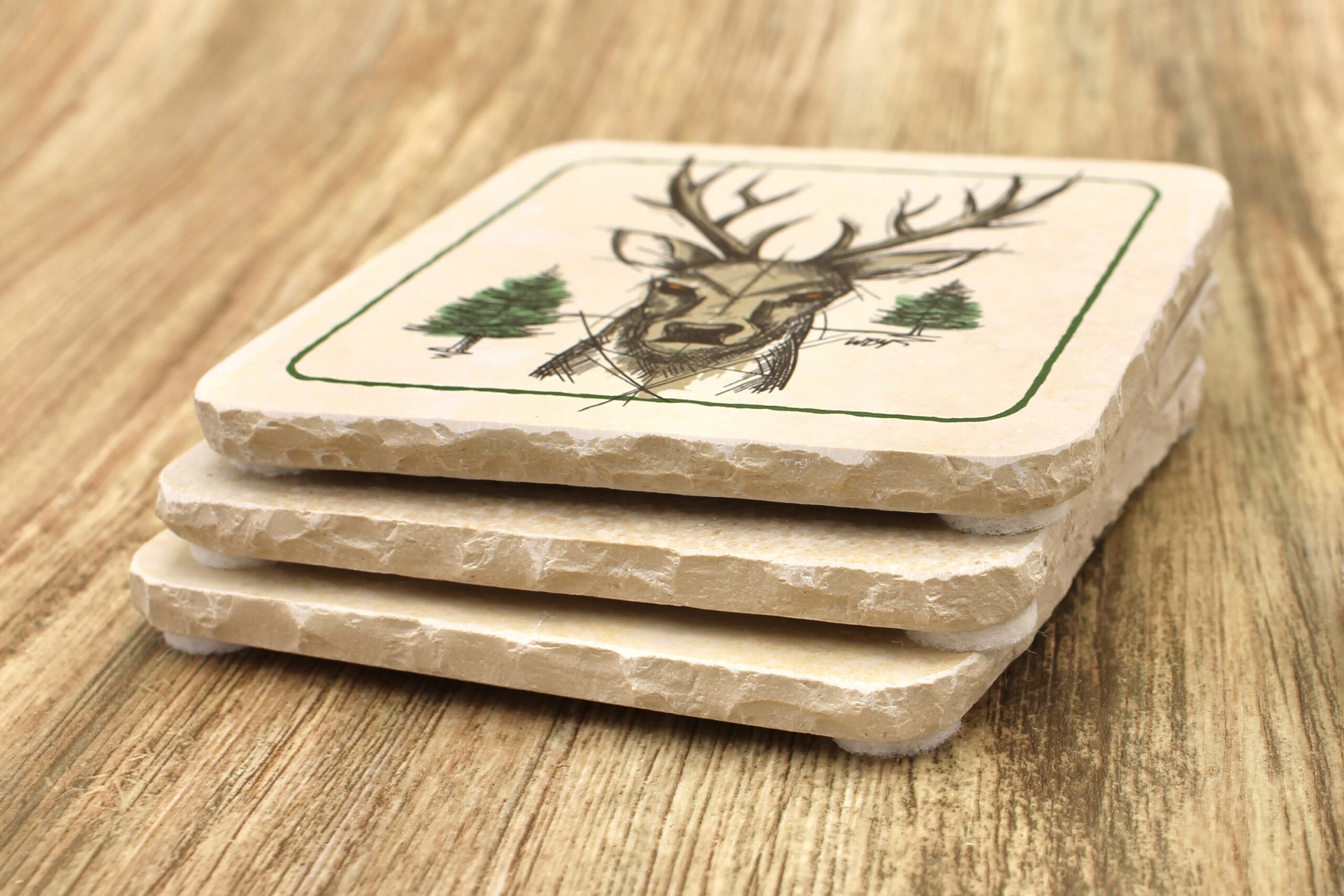 WBY - Zupf Di - Natursteinuntersetzer – Bild 2