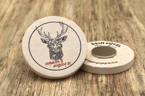 WBY Geh Weida - Kühlschrankmagnet 48mm