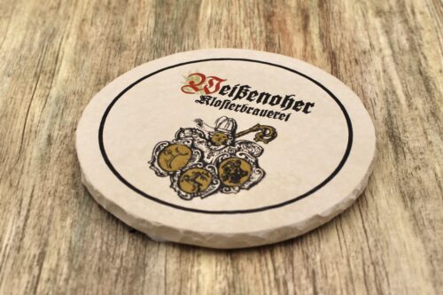 Weißenoher Klosterbrauerei- Natursteinuntersetzer