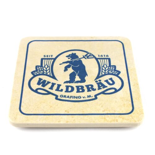 Individuelles Motiv Couleurhandel Lentze - Natursteinuntersetzer