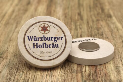 Würzburger Hofbräu - Kühlschrankmagnet 48mm