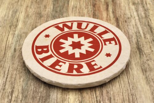Wulle Bier - Natursteinuntersetzer