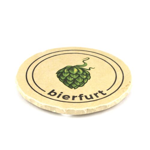 Bierfurt - Natursteinuntersetzer