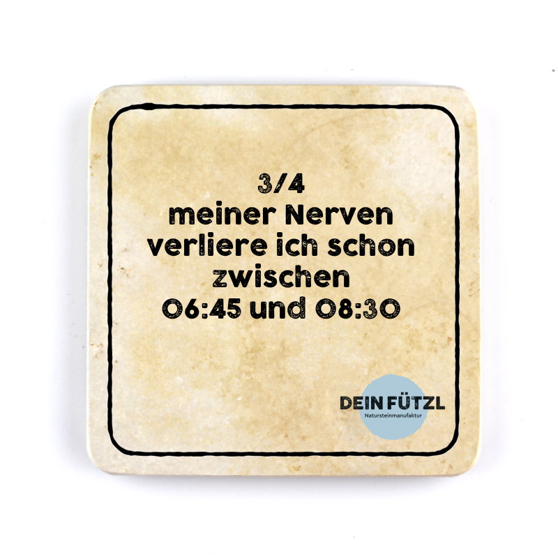 Schlechte Nerven - Natursteinuntersetzer – Bild 2