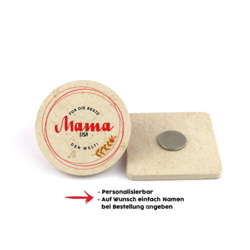 Muttertagsmagnet "Beste Mama" - 6,5cm